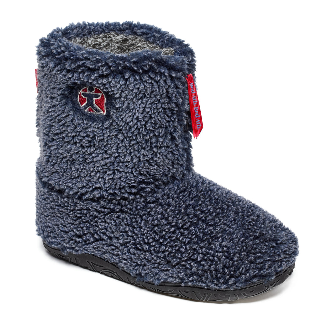 Gosling - Snow Tipped Sherpa Men's Slipper Boot - Washed Peacoat Navy