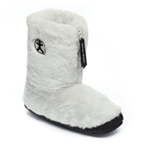 Furry slipper deals boots